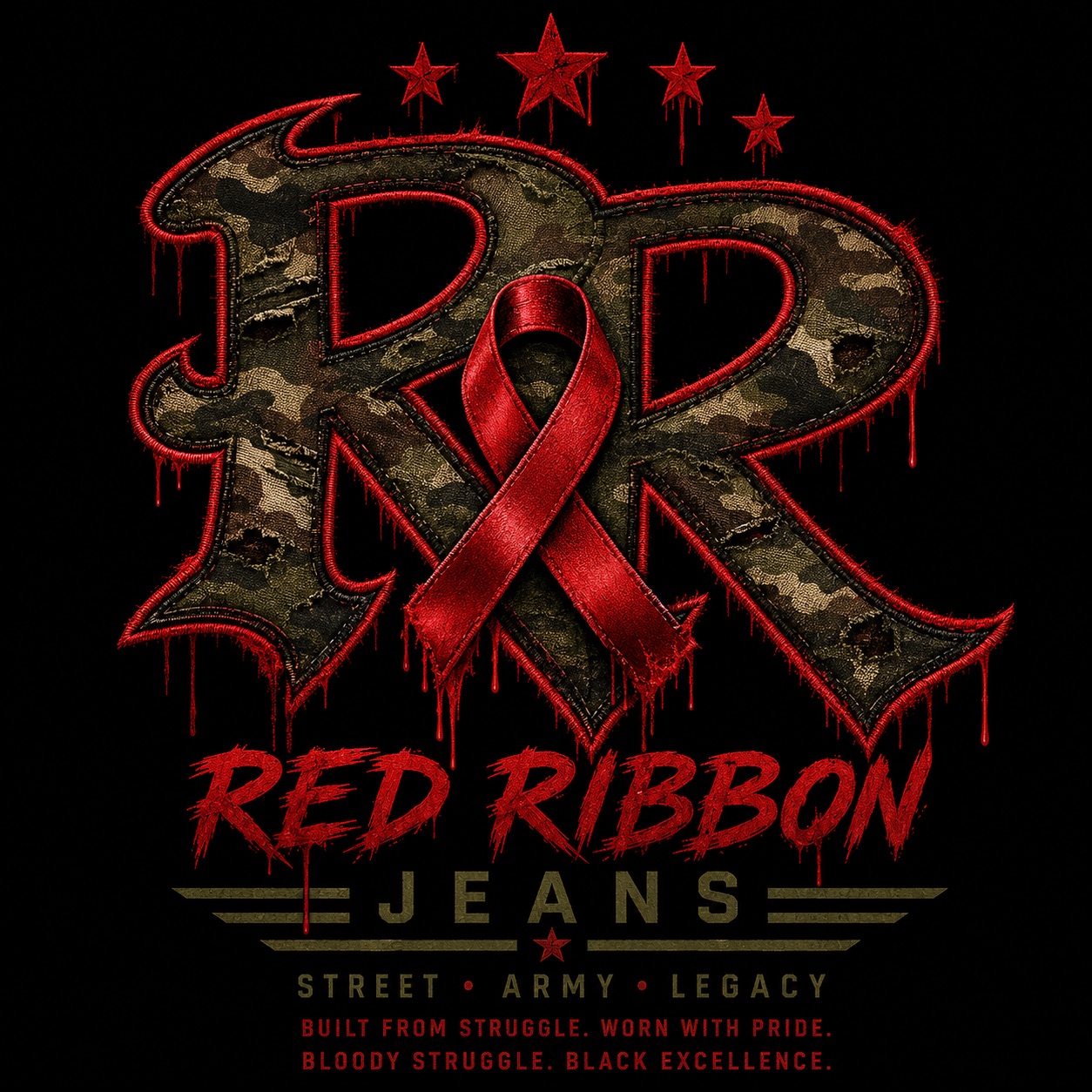 Red Ribbon Jeans logo